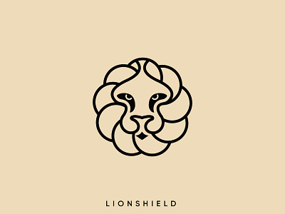Lion shield black logo branding creative creative logo design forest logo illustration king lion logo king logo lion head lion logo logodesign logotype shield logo typography wild logo