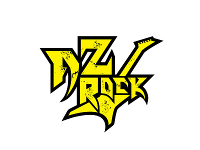 Az Rock a z logo band logo branding creative logo guitar logo identity logo logodesign logotype mascot logo music industry music logo records logo rock band logo rock logo rock music logo typography typography logo