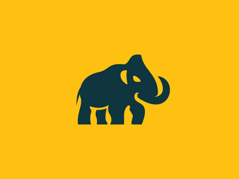 Elephant Logo sketch e logo creative logos natural logo company logo business logo wild logo creative animal animation animal logo elephant logo elephant minimalist logo illustration branding typography creative logo creative logodesign logo