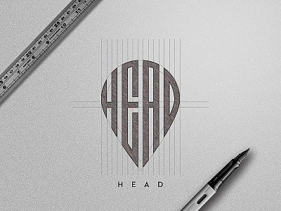 Head Logo Sketch