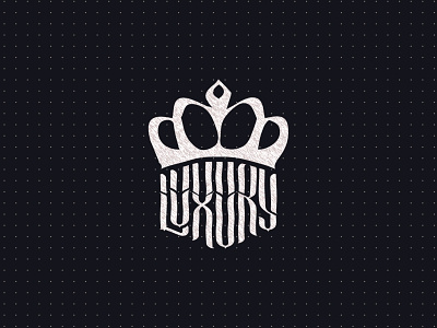 Luxury logo sketch