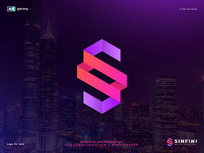 Modern Colorful S Letter Logo