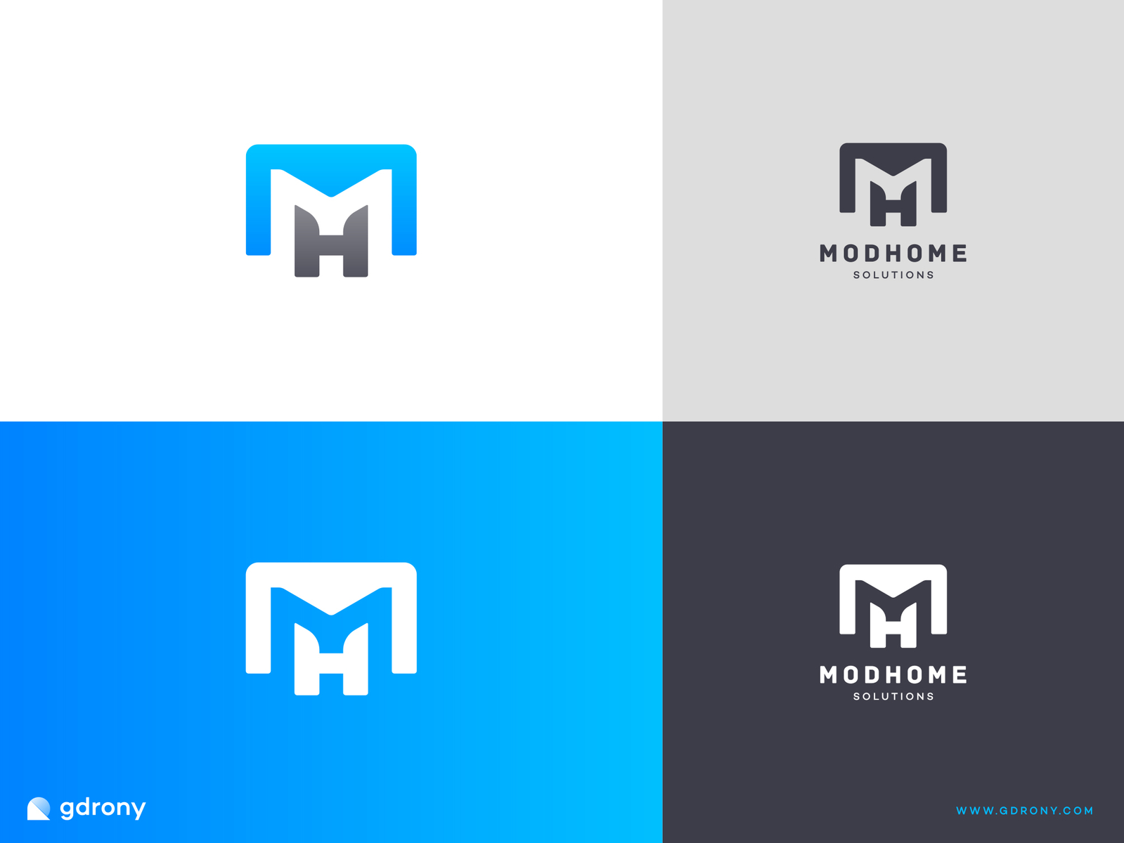 Letter M Logo Monogram Design Negative Space Double M by PANTER on Dribbble