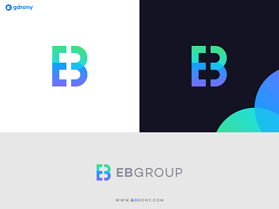 Initial EB Group Business Logo Design