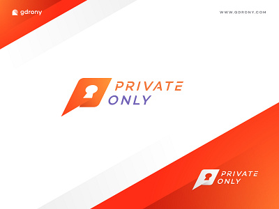 Protect Private Only Initial P Letter Logo Design private logo