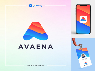 Awesome Letter A Logo Design a letter logo awesome colorful company logo design gradient initial a initial letter a letter letter a logo modern