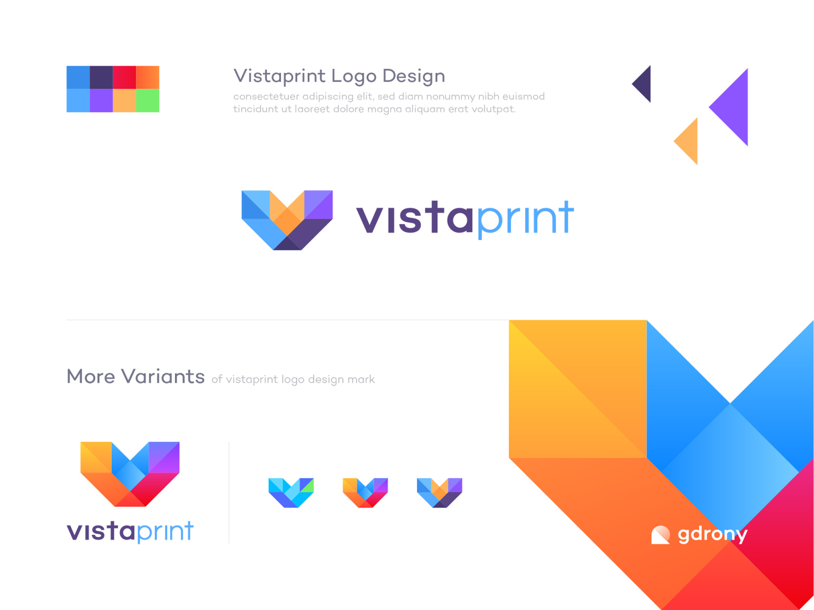  Vistaprint Logo By LogoLands Design Agency On Dribbble