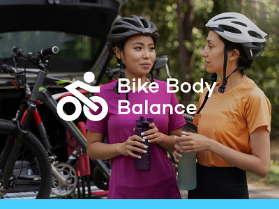 Bike body balance logo design 3d balance bicycle bike body branding care company logo cycling design free graphic design gym health icon design logo design illustration logo logo design yoga