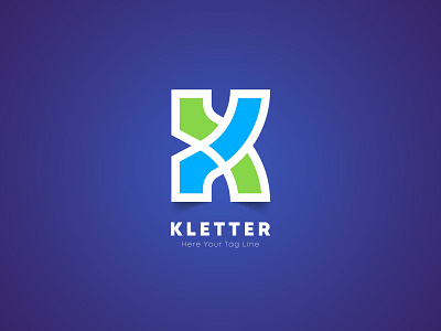 Beautiful K Letter Logo Mark company logo graphic design k k icon k letter king logo kk logo design shop logo web logo