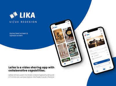 Lyka - UI/UX Redesign app app design design flat interaction design minimal typography ui ux vector