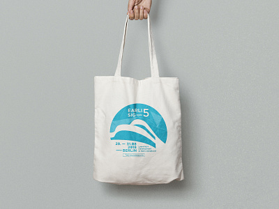 Conference Tote Bag apparel branding conference corporate design corporate identity illustration logo tote bag