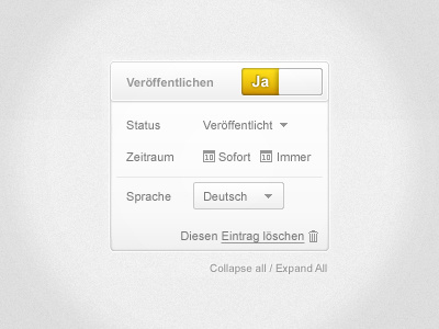 Options Box buttons cms formandsystem gui interface ui