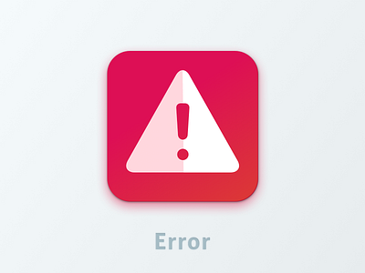 Error Style 4 icon ui