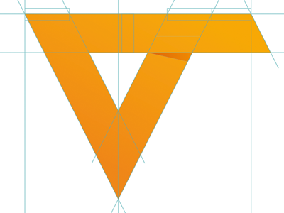 veare redesign - Logo construction
