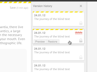 Form&System versioning