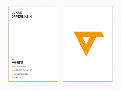 veare business cards