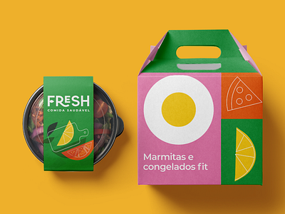 Fresh branding create creative design graphic design illustration logo packaging