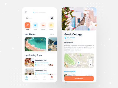 Travel App UI