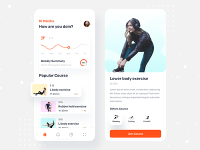 Fitness App activity calendar chart daily planner designer experience fitness fitness app gym app health interaction design interface interface design product design ui ui design user interface ux ux design uxdesign