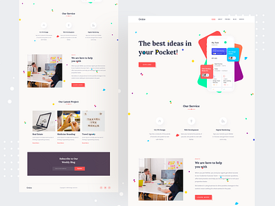 Digital Agency🔥Landing page agency agency branding agency website app app design business landing page colorful app dashboard designer ecommerce landing landingpage marketing agency ui uiux ux web webdesign website