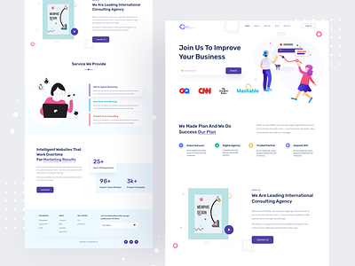 Digital Agency Landing page