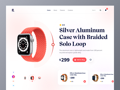 Smartwatch ⌚️ Product Landing Page