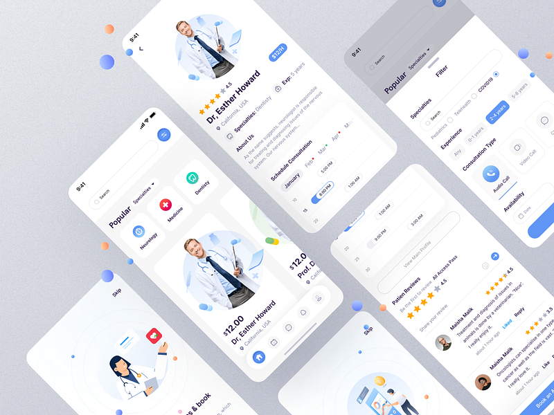 👨🏻‍⚕️ Medical Consultation Apps by Jawadur Rahman Akib on Dribbble