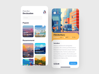 Travel app Exploration