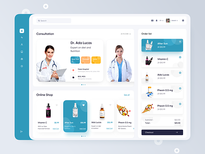 Medicine Web UI 2020 2020 trend app concept colorful app colorfull conceptual design dashboard doctor appointment ecommerce education medical app medical webapp medicine app medicines webapp website websites