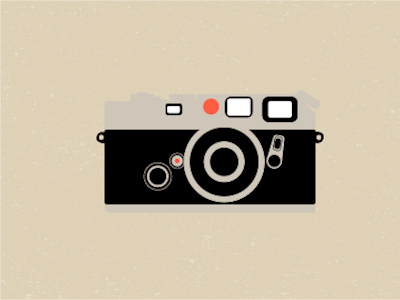 Leica M6 illustration camera graphic design icons illustration illustrator leica photograph photography