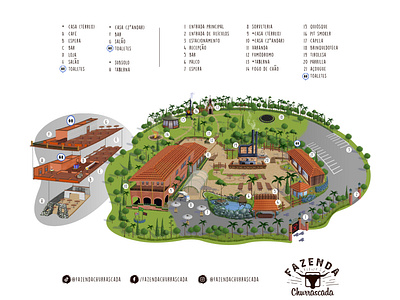 Map - Fazenda Churrascada