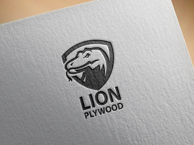 Lion PlyWood Logo design design illustration logo photoshop visoice