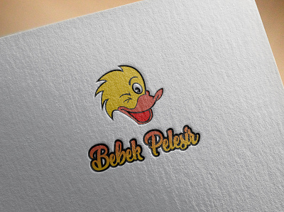 Duck Logo Design design illusilator logo design photoshop visoice