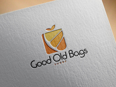 Good old bags Logo design design logo design online shop photoshop visoice