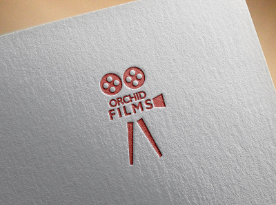 Orchid Films Logo Design design films logo design photoshop visoice