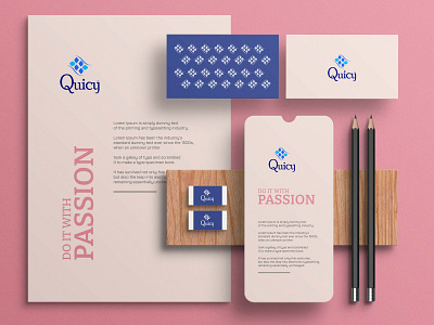 QUICY Media Group Logo design branding illustration logo logo design