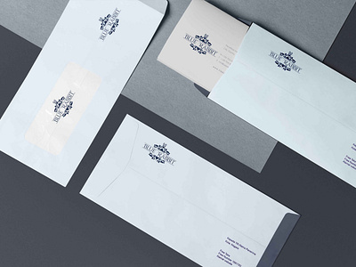 Blue Rabbit Envelope Design Preview