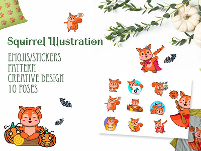 Emojis Pack - Squirrell