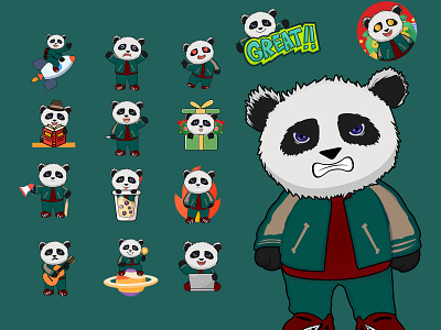 Panda NFT Emoticon Project