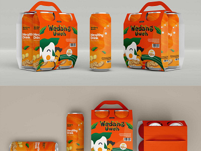 Wedang Uwuh Packaging Illustration Design