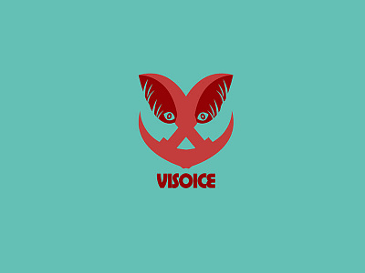 Visoice Animal face design design illusilator logo design photoshop visoice