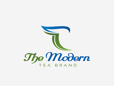 The modern tea brand 2018 logo design photoshop tea logo visoice