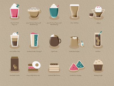 Starbucks Coffee Icon icon illustration ui vector