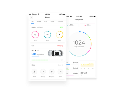 Pin Stats App UI Redesign app ui