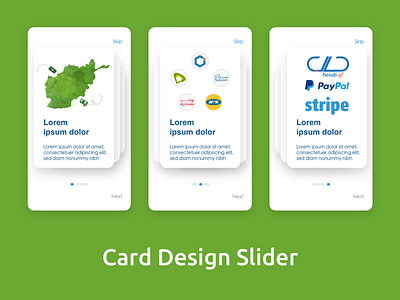 Card Design Slider