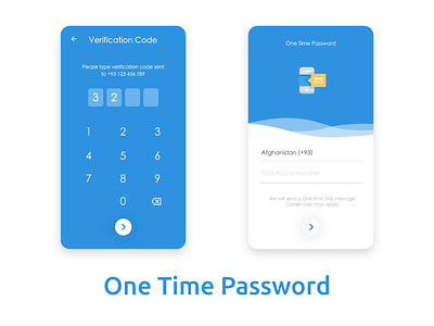 One Time Password mobile mobile app one time password otp ui ui ux design ux web development