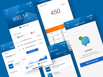 Withdrawal UI Exploration apps design mobile ui ux