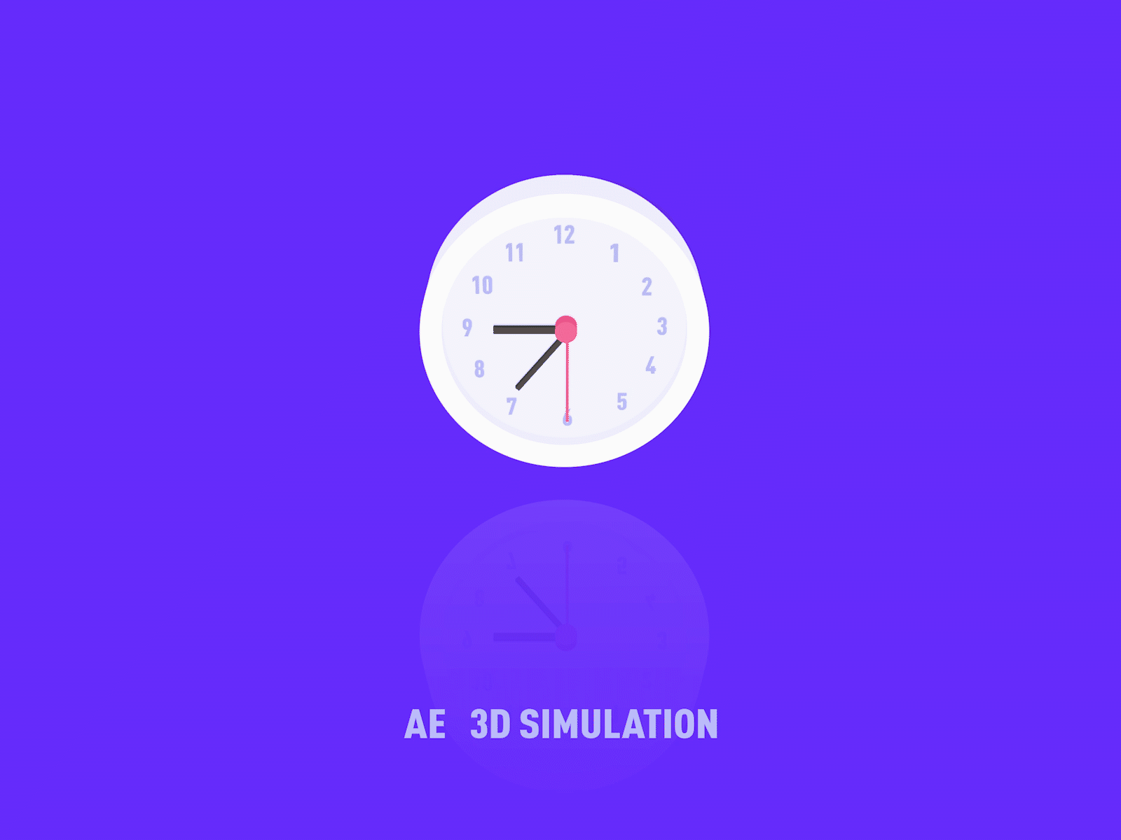 AE 3D simulation 插图