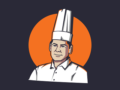 Chef Character animation branding character chef design graphic design identity illustration logo maskot vector