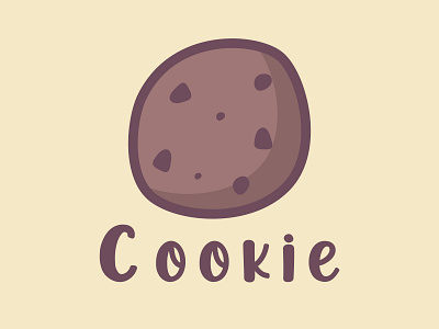 Cookie logo design animation branding brandingidentity brown cookie design designlogo food graphic design identity illustration logo motion graphics vector visual visual identity